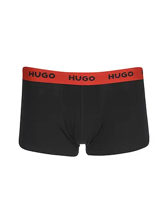 HUGO | Lot de 3 slips noir, gris, blanc | schwarz